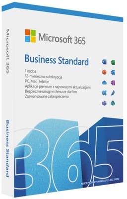 Microsoft 365 Business Standard PL 12 miesięcy KLQ-00686