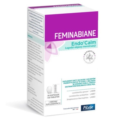 PiLeJe FEMINABIANE Endo’Calm endomertioza i PMS