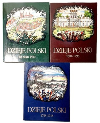 Dzieje Polski Tom 1-3 Topolski