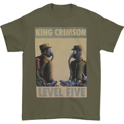 Koszulka King Crimson Level Five (Retro Design),M