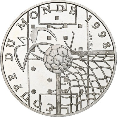 Francja, 10 Francs, France 98, Idéal, 1996, Monnai