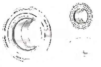 Подшипник колеса задняя 713 6158 30 fag mazda rx-8 фото №1