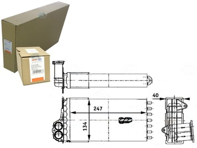 Отопитель [behr hella] фото №1