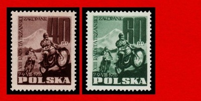 786-787 2zn 12 5/8:12 7/8 cz**1955 Rajd Tatrzanski