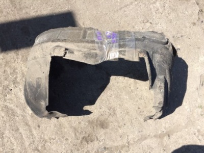 Audi a6 c6 lift подкрылок обшивка левый перед фото №1