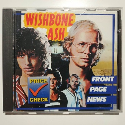Wishbone Ash Front Page News CD NM IDEAŁ AAD