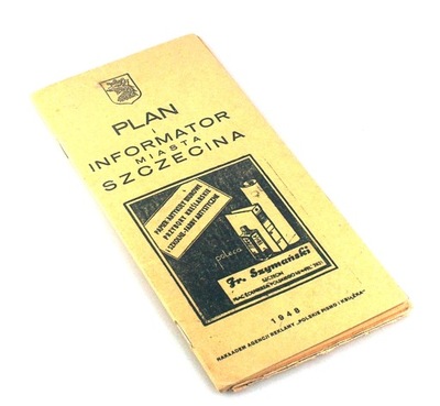 PLAN I INFORMATOR MIASTA SZCZECINA 1948