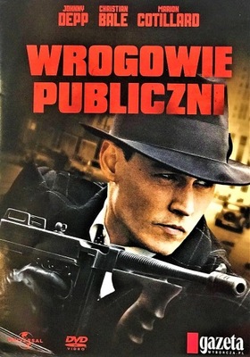 WROGOWIE PUBLICZNI DVD DEPP BALE COTILLARD