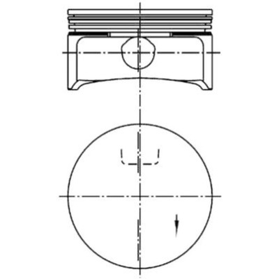 PISTÓN KOLBENSCHMIDT 99741610  