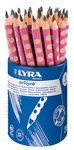 Ołówek Groove B różowy Lyra