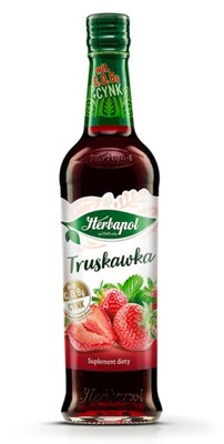 Herbapol Owocowa Spiżarnia Syrop Truskawka 420ml