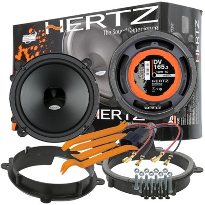 HERTZ ALTAVOCES BASOWE CHEVROLET CAPTIVA PARTE DELANTERA DISTANCIAS  