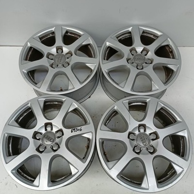 DISCOS DE ALEACIÓN LIGERA (DE TITANIO) 5X112 17 AUDI Q5 8R0601025BC 4 PIEZAS (E9346)  