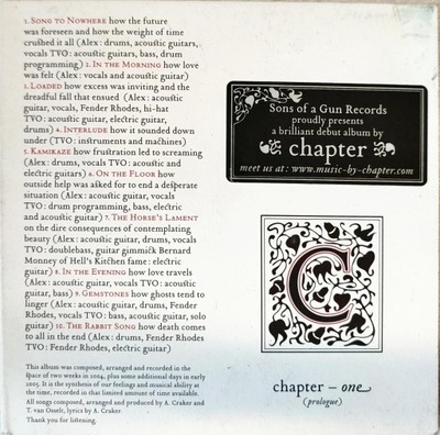 CD CHAPTER ONE