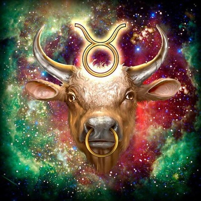 Mozaika diamentowa | Byk | Wyklejanka