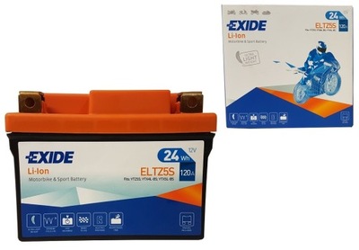 АККУМУЛЯТОР LITOWO JONOWY EXIDE LI-ION ELTZ5S 12V 24WH 120A