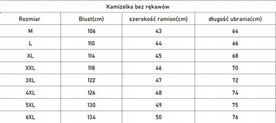 Kamizelka Kurtka kamizelka r. XXL