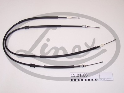 CABLE FRENOS IZQUIERDA+DERECHA 15.01.66 LINEX CABLES LINEX 15.01.66 CIEGLO, HAMULEC  