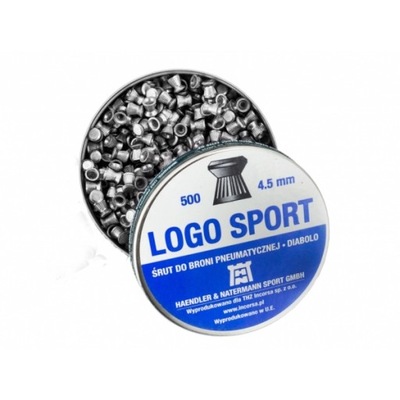 Śrut diabolo H&N Logo Sport 4,5 mm 500 szt