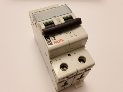 Wyłącznik nadprądowy FAEL S 302 C2 dwubiegunowy