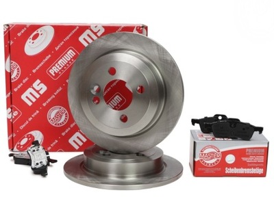 Тормозные диски i тормозные колодки задняя do mini cooper r50 r52 r53 фото №1