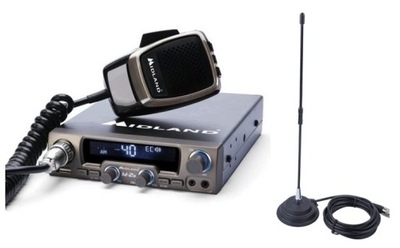 RADIO CB MIDLAND M-20 DS USB/ ANTENA SUNKER FOURTH  