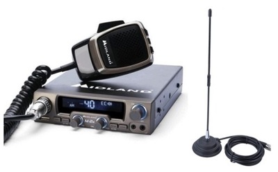 RADIO CB MIDLAND M-20 DS USB+ KRÓTKA ANTENA SUNKER