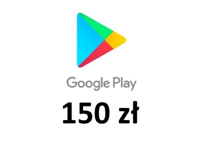 Google Play 150 zł - Karta przedpłacona