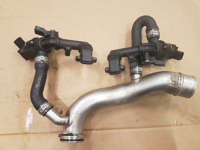 Ceu audi s6 s7 труба клапани турбіни 06h145710d фото №1