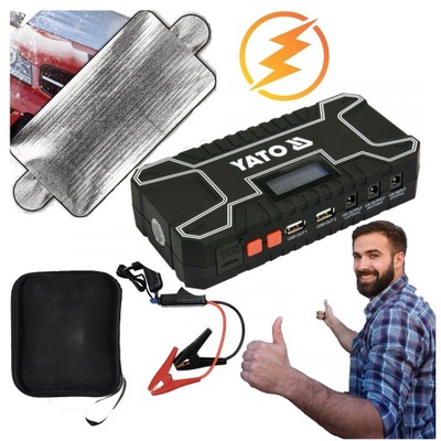 AUTO POWERBANK DISPOSITIVO DE ARRANQUE YATO 12000MA USO + REGALO  