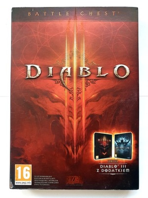 Diablo III 3 Battlechest PL Pc Nowy Folia