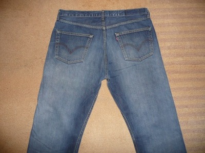 Spodnie dżinsy LEVIS 501 W38/L34=49/116cm jeansy