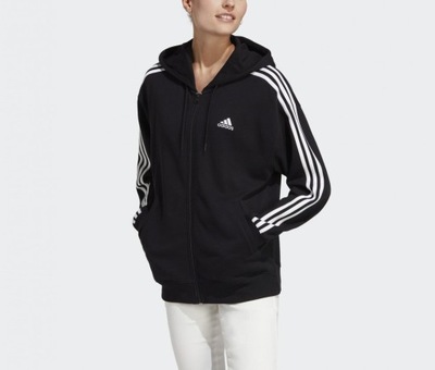 Bluza z kapturem ADIDAS czarna XS, 30-32