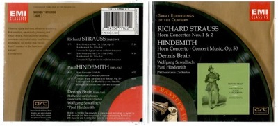 Richard Strauss, Hindemith,... - Horn Concertos CD