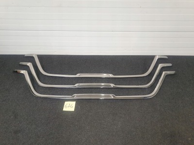 Молдинг хром решітка решітка renault trafic iv фото №1