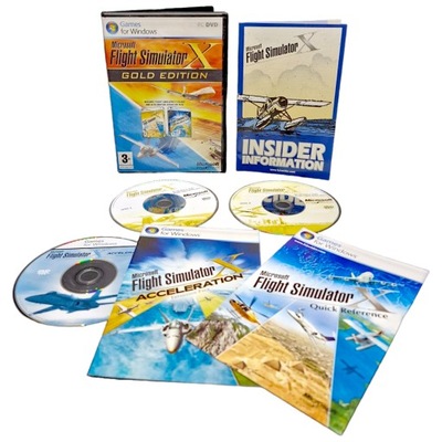 Microsoft Flight Simulator X Deluxe / PC BOX ENG