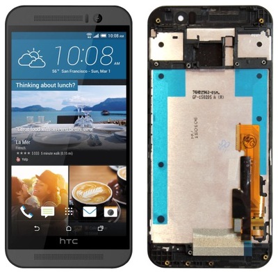 WYŚWIETLACZ LCD DOTYK RAMKA DO HTC ONE M9
