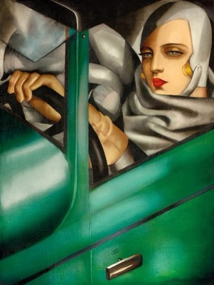 Tamara Łempicka, plakat, 93 × 70 cm