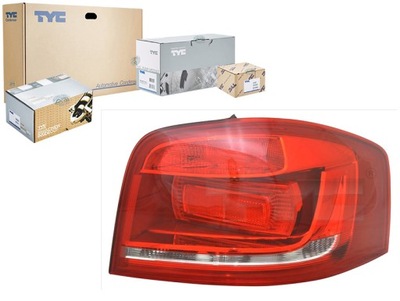 Лампа задняя p audi a3 8p 05.03-05.08 tyc фото №1
