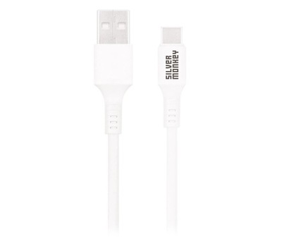 Silver Monkey Kabel USB-A na USB-C 0,5 m W