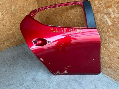 Mazda 3 iv hb 2019r- дверь задняя правое  задняя фото №1