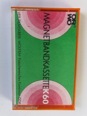 ORWO MAGNETEBANDKASSETTE K60