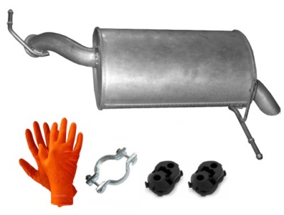 Peugeot 407 2.2 od 2004r. гаситель конечный фото №1