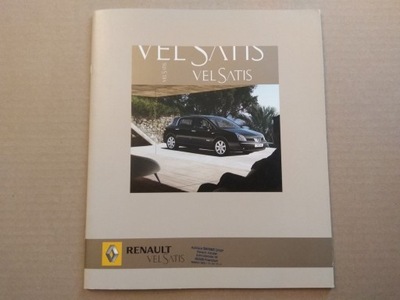 Prospekt - RENAULT VEL SATIS - 2007 r