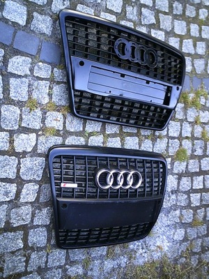 Audi a8 d3 4e0 lift решётка радиатора решётка радиатора ew w12 радар s8 d4 s6 s-line c6 c7 s7 4g8 фото №1