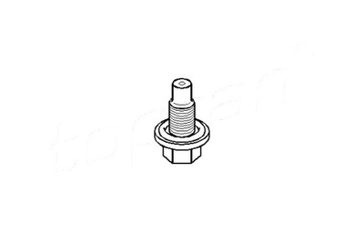 TOPRAN БОЛТ СЛИВА ПОДДОНА МАСЛЯНОГО M12X1 5 VOLVO S