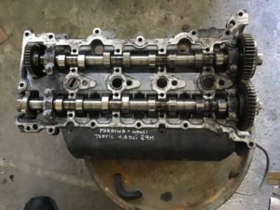 Кришка головки з розподільчі вали розподільного валу renault trafic 1,6 cdti r9m фото №1