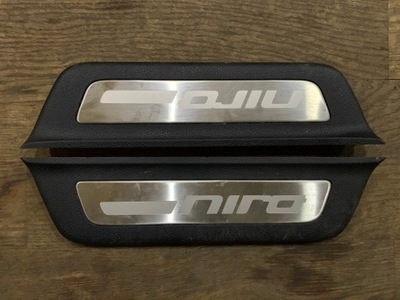 Kia niro накладка порог молдинг левая правая задняя фото №1