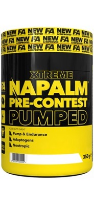 FA Xtreme Napalm Pre-Contest Pumped 350g POMPA WYTRZYMAŁOŚĆ ENERGIA KRATYNA