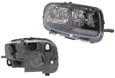 Фара лампа правый citroen c4 cactus 14- valeo фото №1